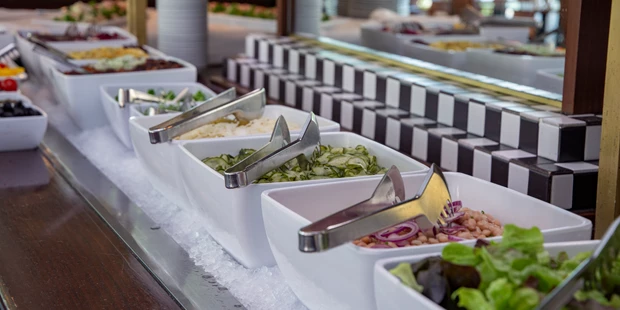 Tagungshotels - Mühlviertel - Salatbuffet im Hotel Donauwelle Linz - Hotel Donauwelle Linz