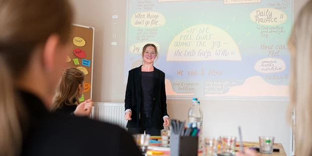 Tagungshotels - Beamer und Leinwand - Tageslichtbeamer - Seminarwerkstatt Bobingen