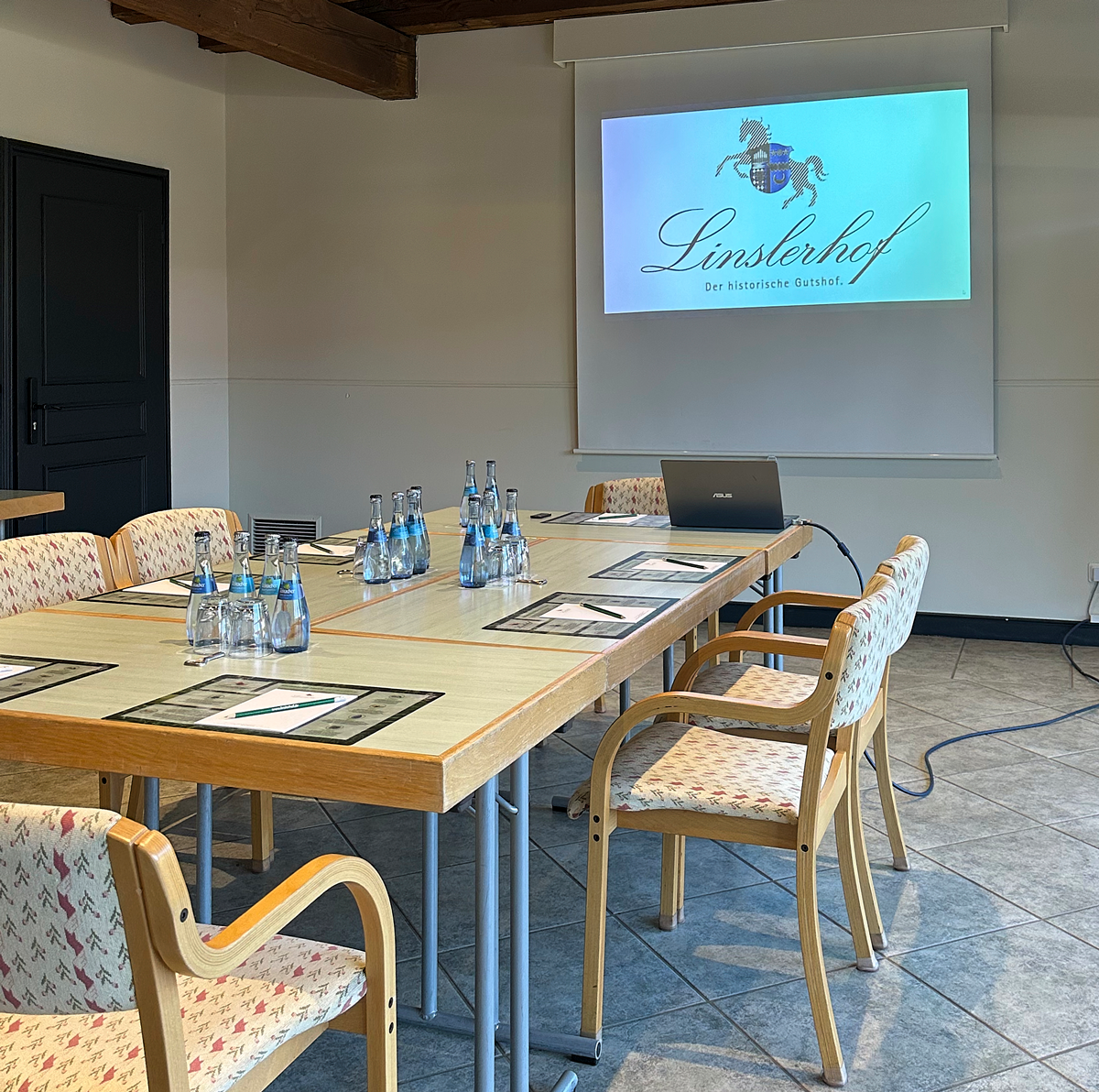 Seminarraum: Tagungsraum Adolphe de Galhau - Der Linslerhof – Hotel, Restaurant, Events & Natur