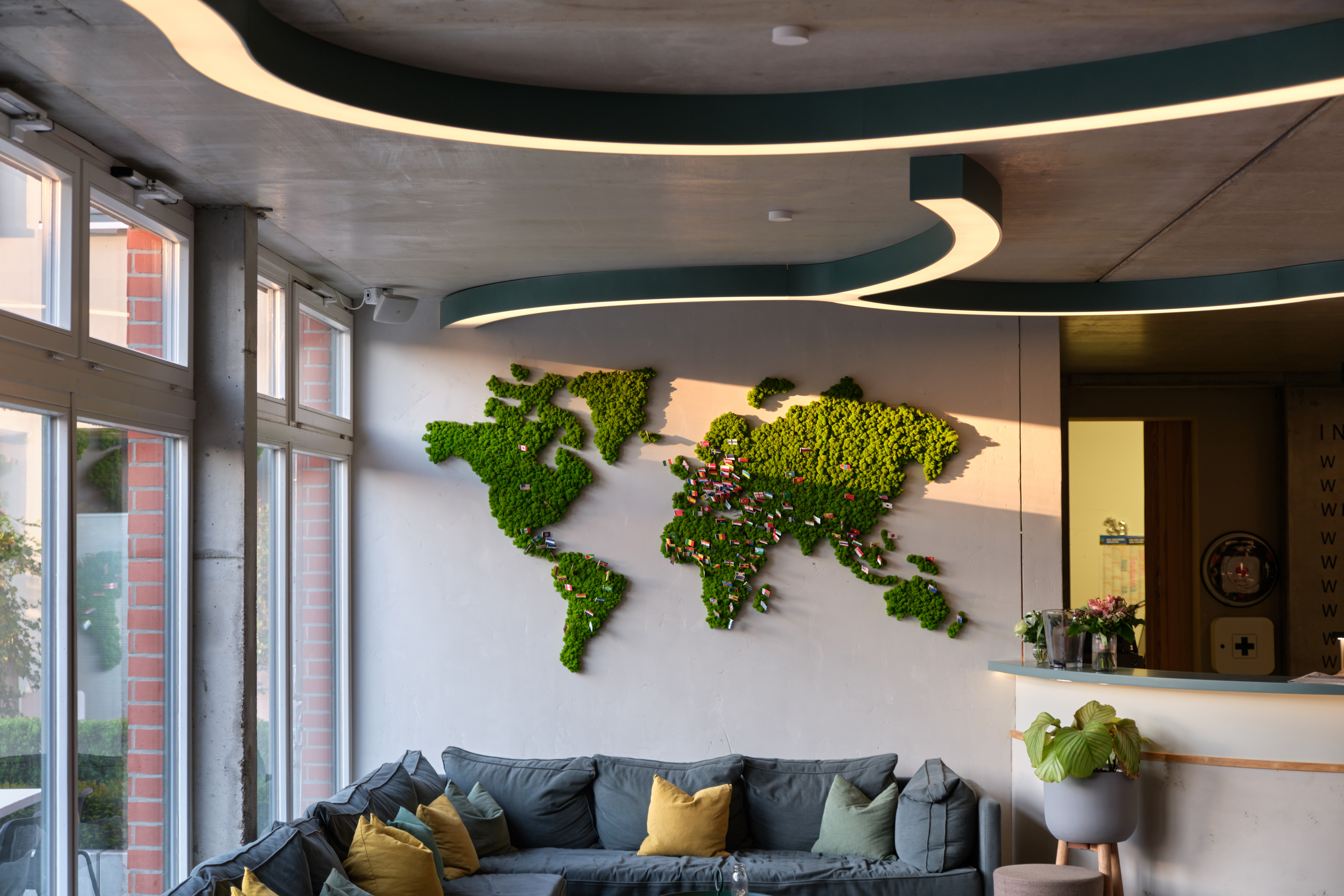 Seminarraum: Detail Lobby - Landgut Stober