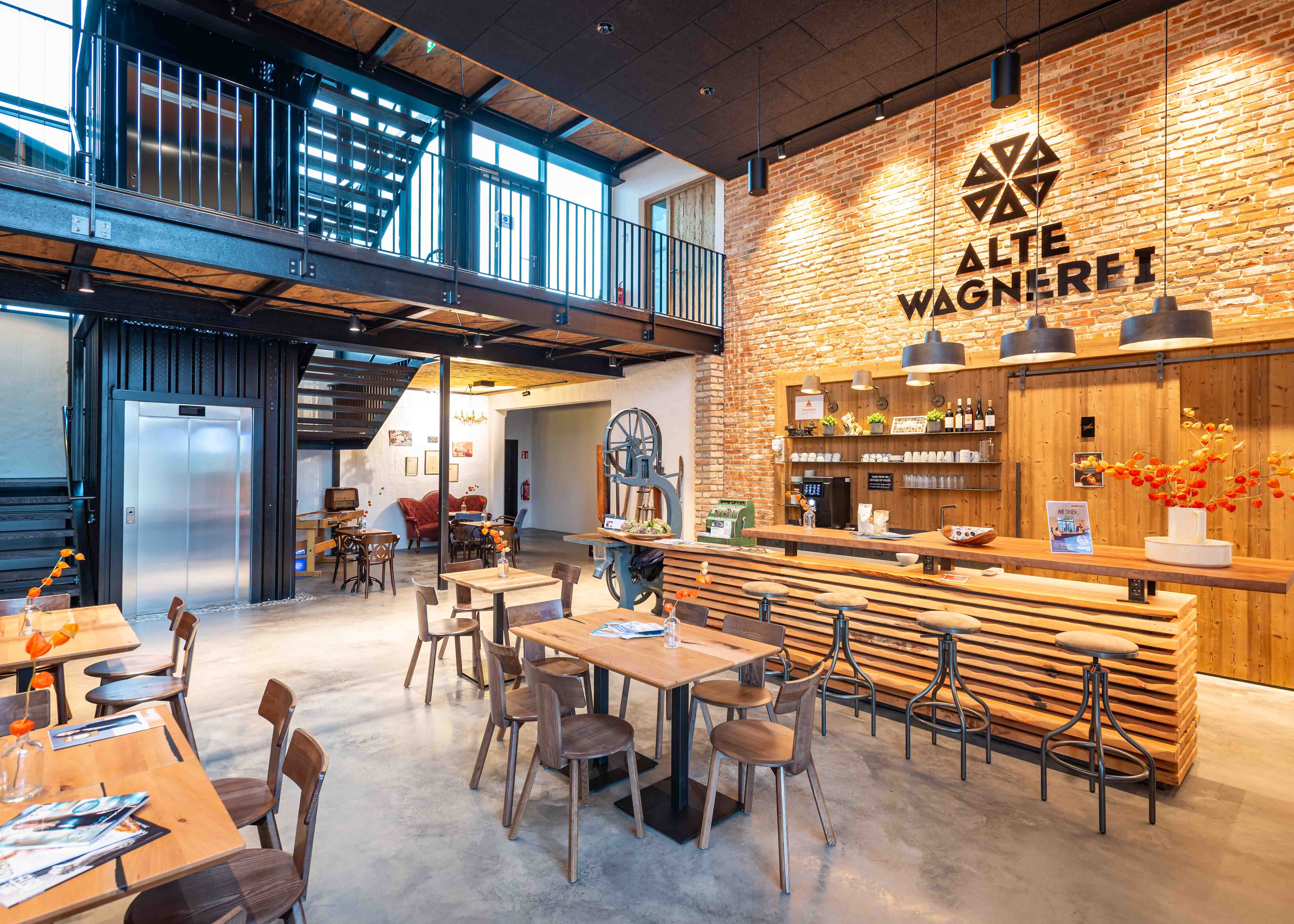 Tagungshotels - Lenzing (Lenzing) - Cafeteria (Fotocredit: Thomas Schlader) - ALTE WAGNEREI