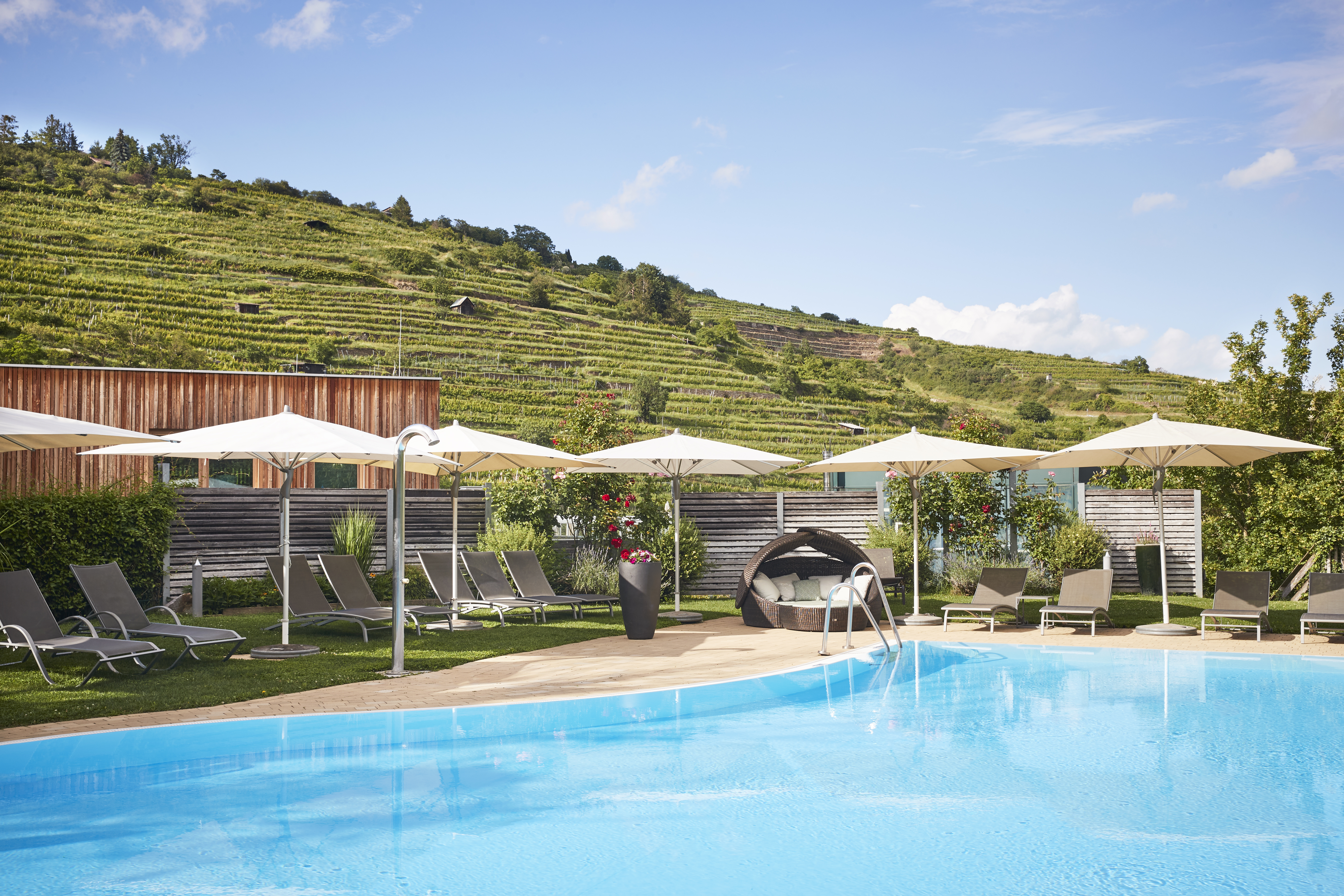 Seminarraum: Outdoor Pool - Steigenberger Hotel & Spa Krems