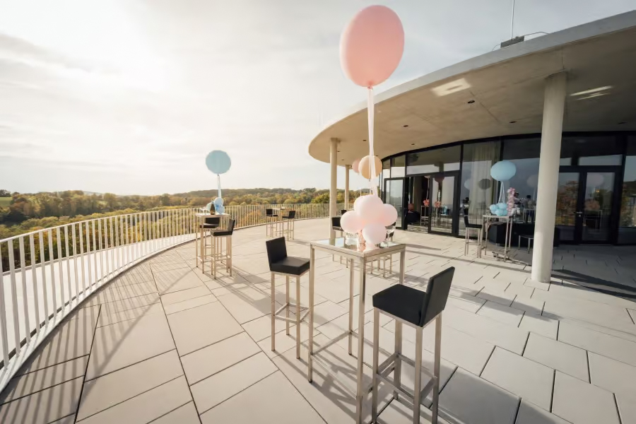 Weitsicht Cobenzl Räume Panoramahaus Panoramaloft