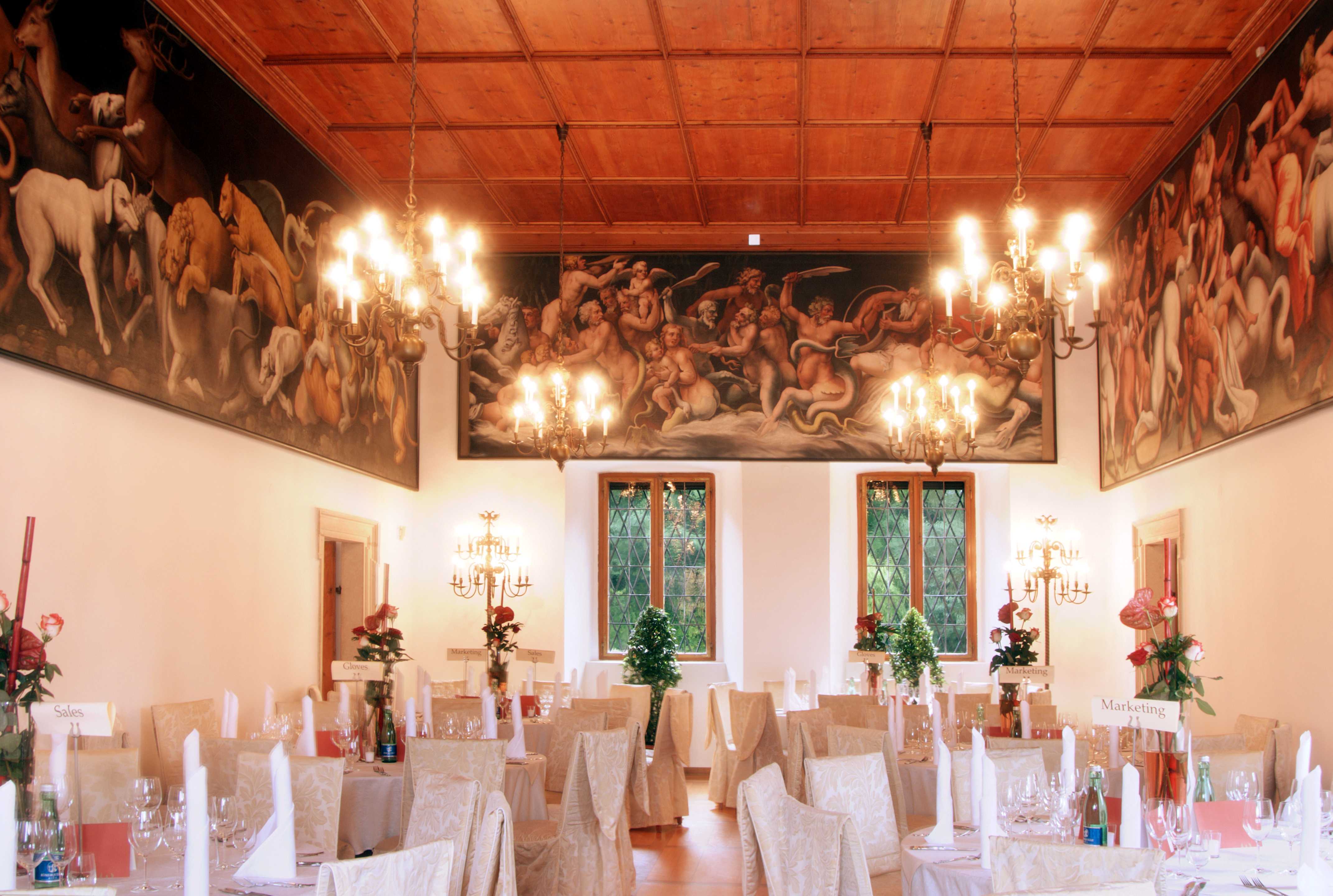 Tagungshotels - Salzburg - Schloss Hellbrunn - Schloss Hochparterre