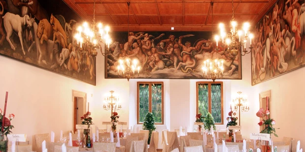 Tagungshotels - Beamer und Leinwand - Schloss Hellbrunn - Schloss Hochparterre