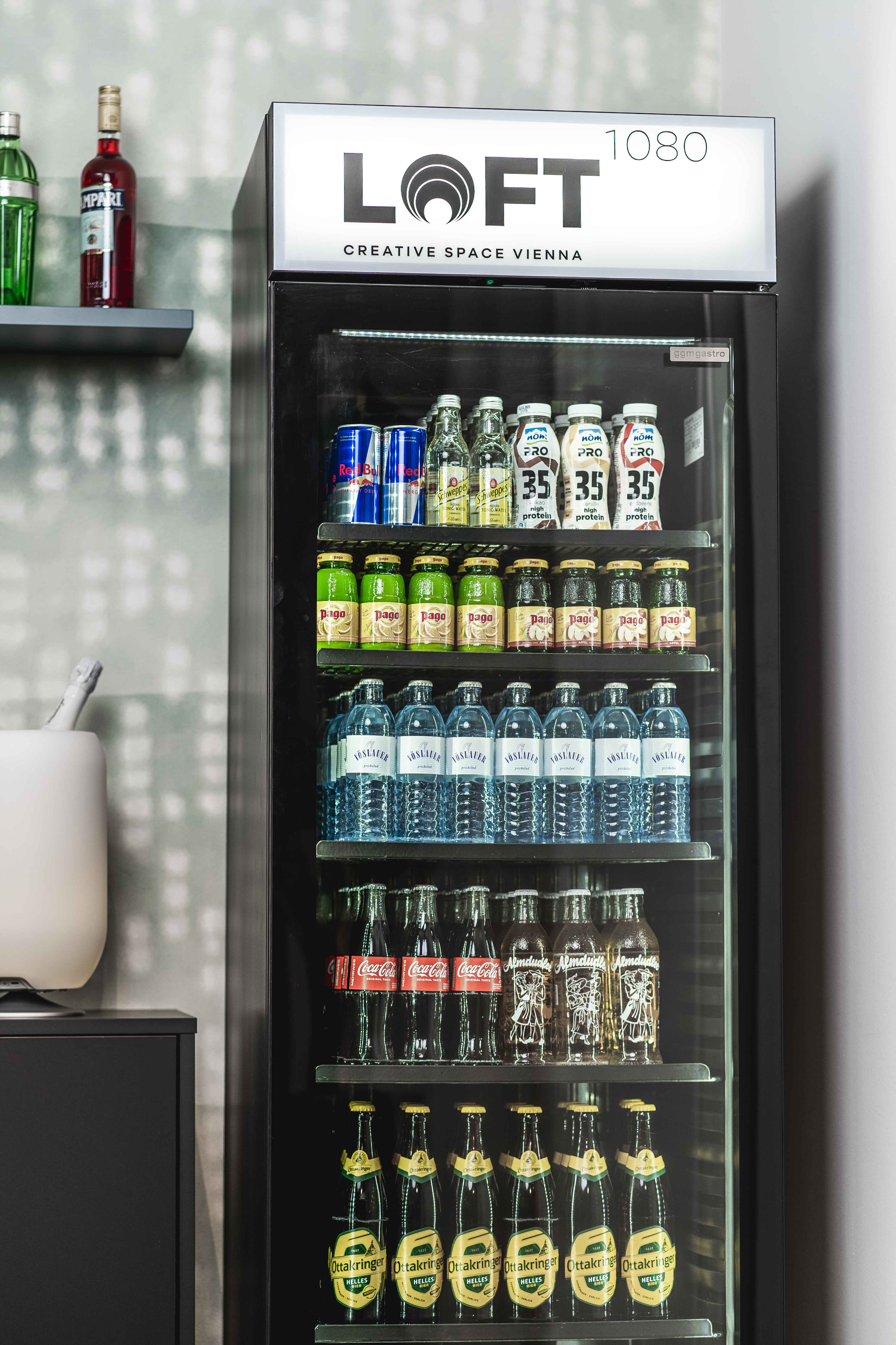 Tagungshotels - Portier: kein Portier - Getränkekühlschrank - LOFT1080