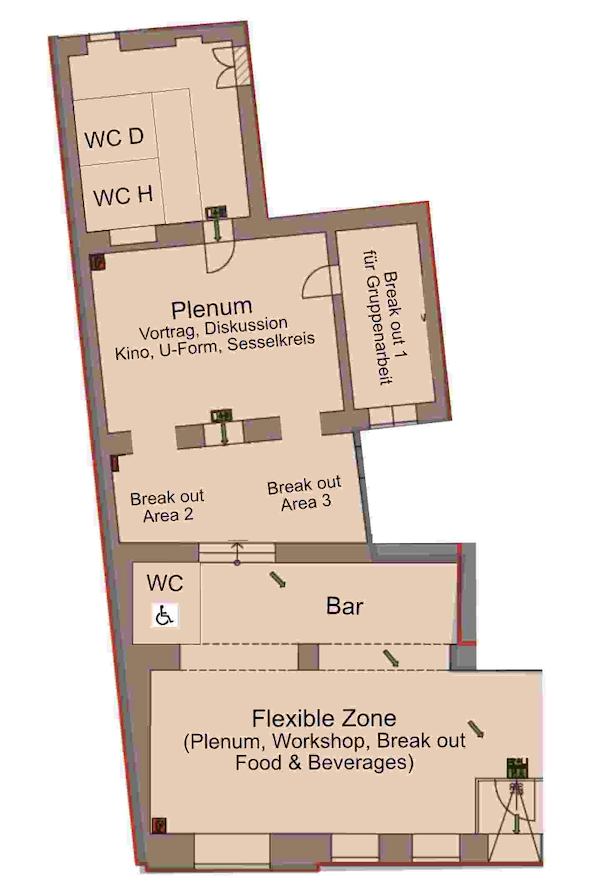 Seminarraum: Workshop Loft am Westbahnhof