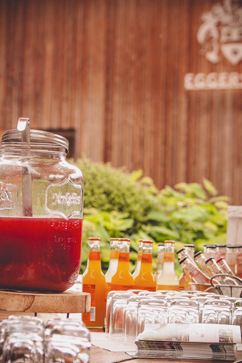 Seminarraum: Outdoor-Buffet - EGGERSHOF