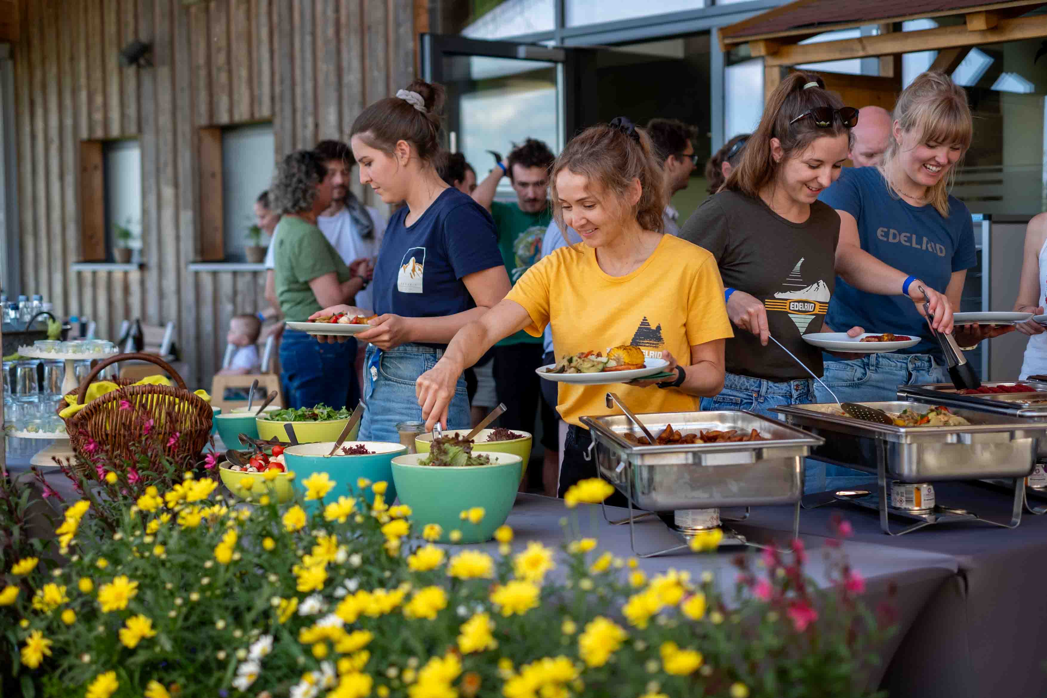 Seminarraum: Grillbuffet in der Waldwelt Allgäu - Waldräume Allgäu