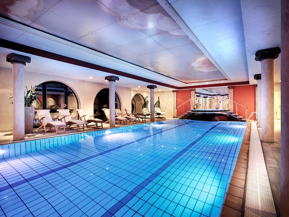 Seminarraum: Indoor Pool - Hotel Pichlmayrgut