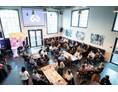 Seminarraum: Präsentationen und Networking Events mit Podiumstalk in lockerer Atmosphäre - Kesselhaus Bar & Restaurant