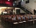 Seminarraum: Kinobestuhlung auf zwei Ebenen - Kesselhaus Bar & Restaurant