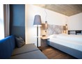 Seminarraum: Doppelzimmer "Standard"
(insg. 85 Zimmer im Hotel verfügbar, sowohl zur Einzel-, als auch zur Doppelbelegung) - arte Hotel Kufstein
