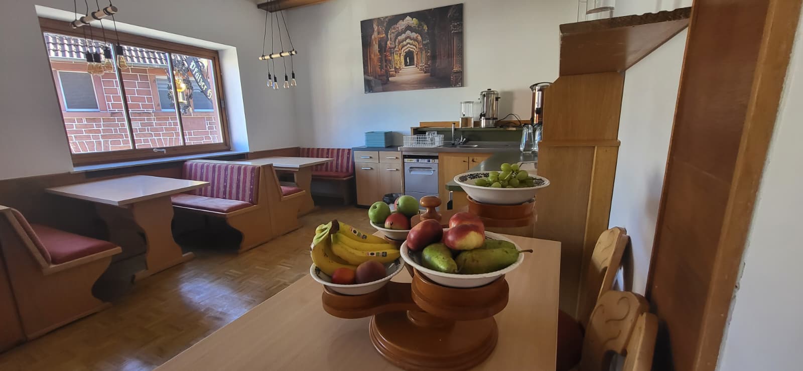 Seminarraum: Essensraum - Seminarhaus SandsteinHof