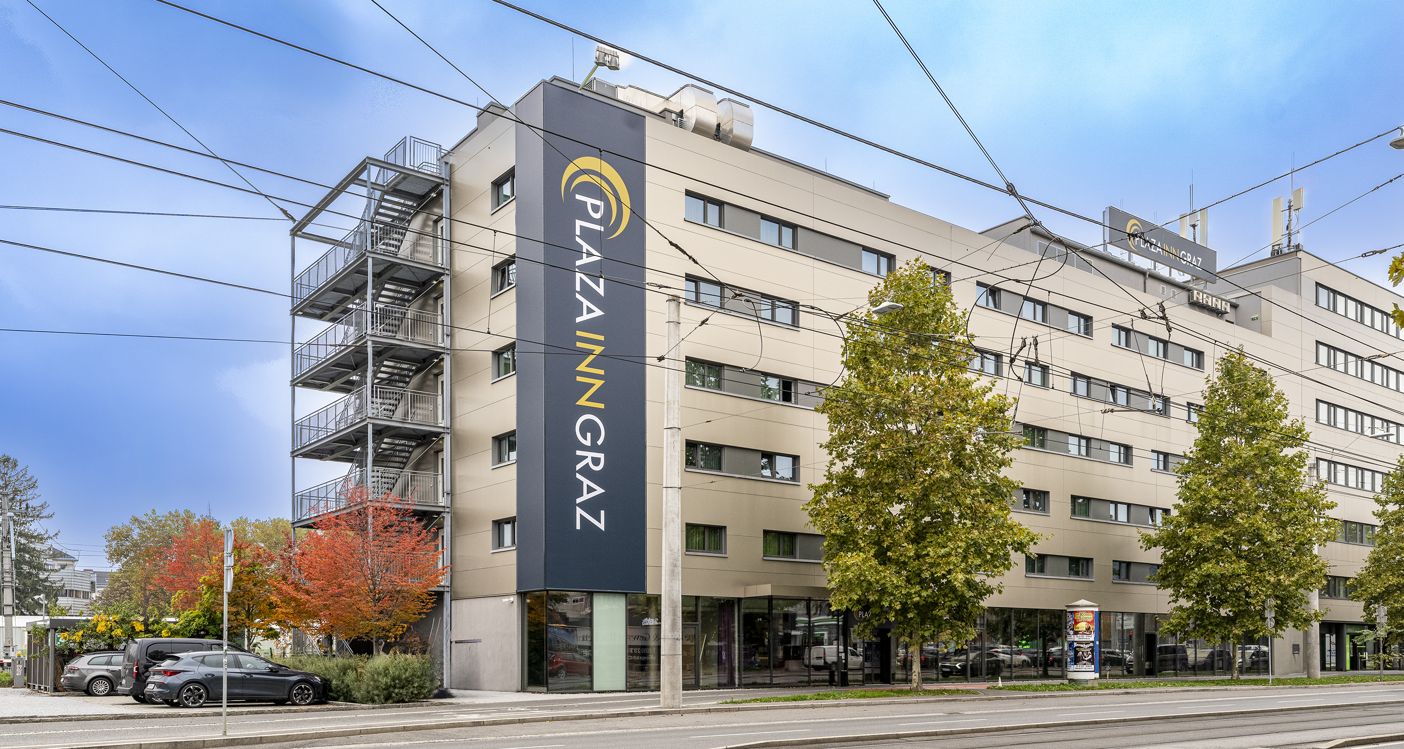 Tagungshotels - geeignet für: Lesungen - Außenansicht - PLAZA INN Graz Messe