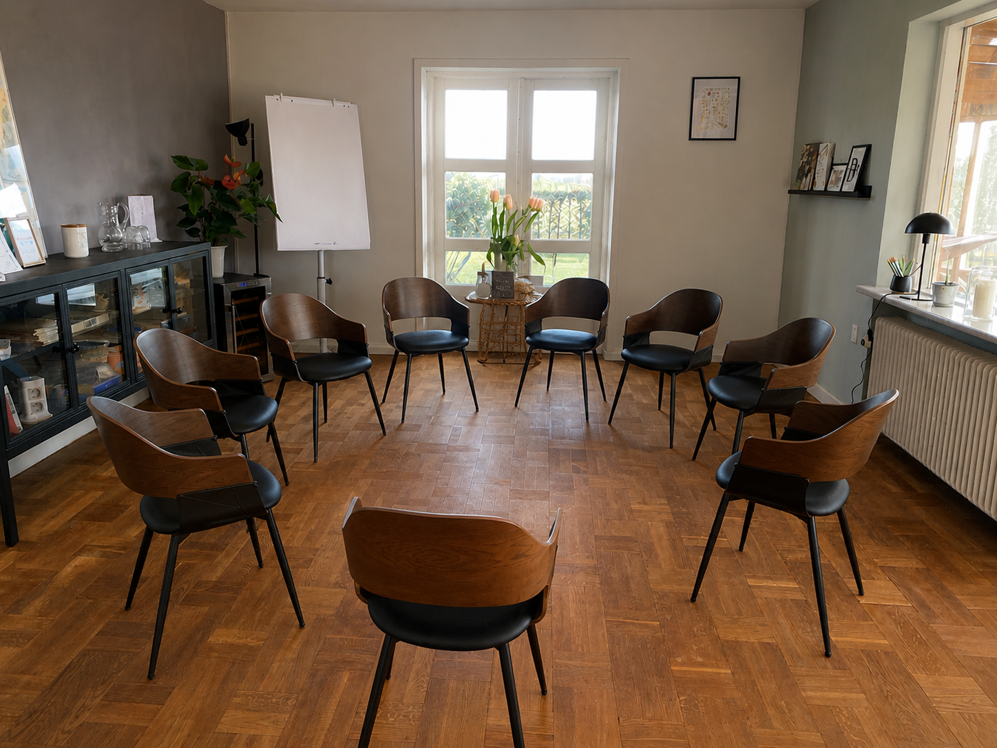 Tagungshotels - Mahlzeiten: Buffetform möglich - Tagungsraum Bestuhlung 2 - Ländliches Seminarhaus in Süddänemark