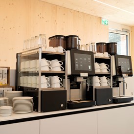 Seminarraum: Kaffeeküche zum selbst bedienen..  - Seminarerlebnis am Pfänder