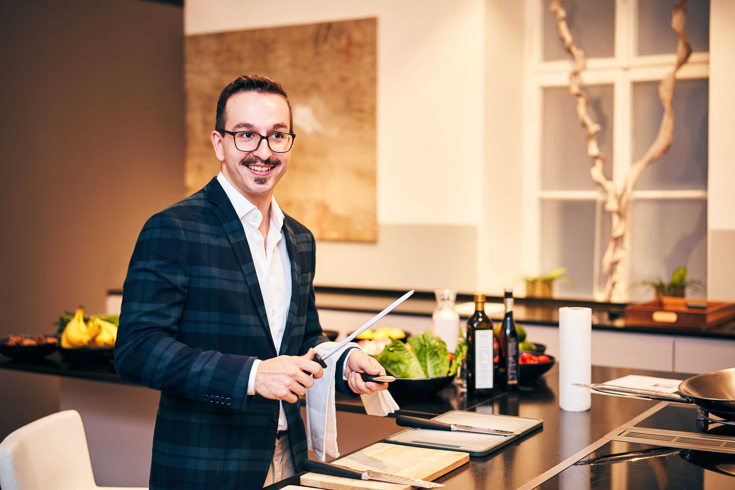 Tagungshotels - Brunn am Gebirge - Schauküche Kochkurs - Wohnsalon Schwertgasse