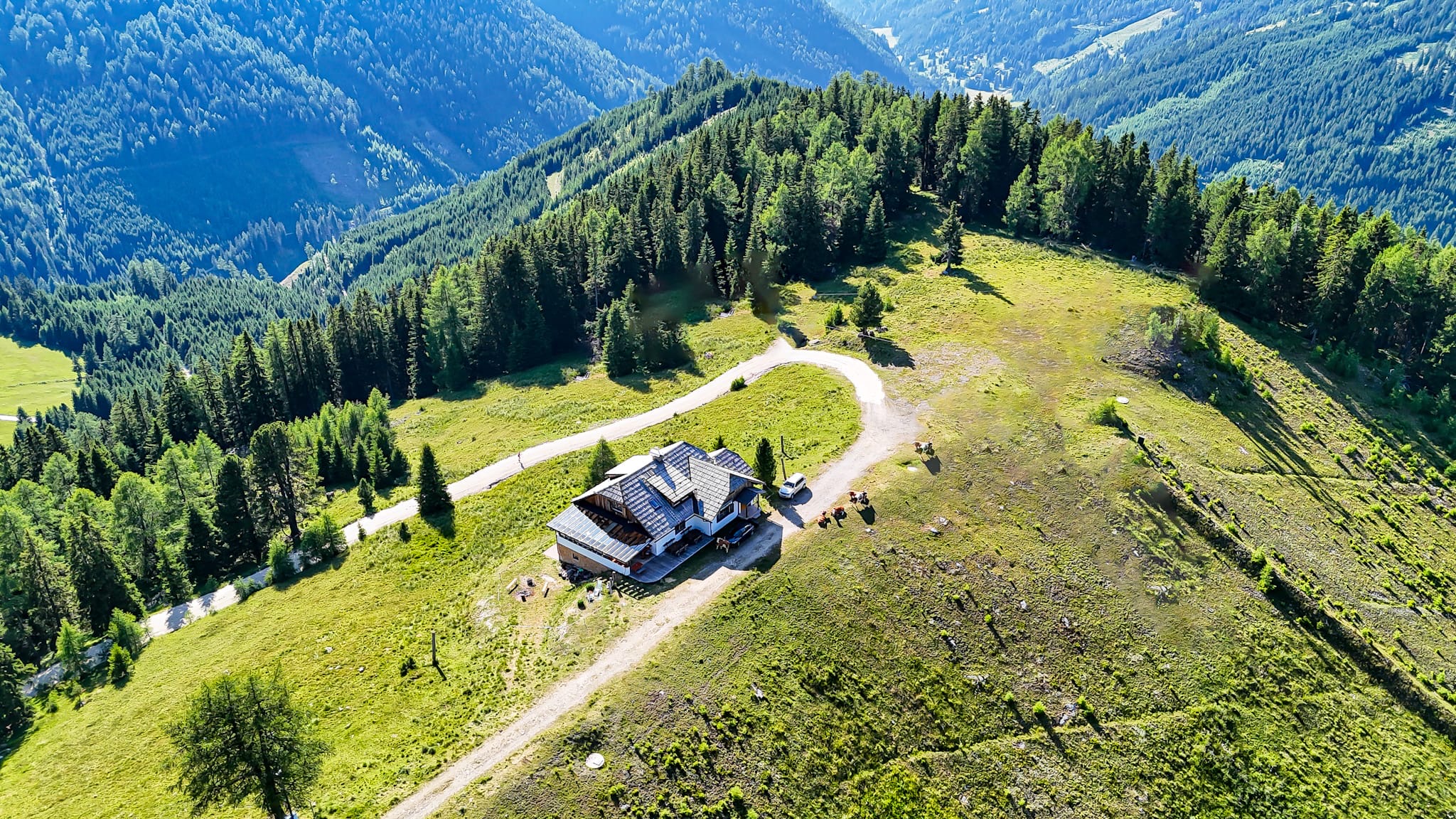 Seminarraum: Außenbereich - JAUCHZA! Hütte