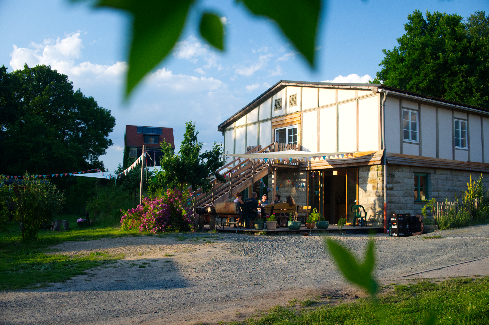 Seminarraum: Herberge und Terrasse - Herberge auf dem Kulm
