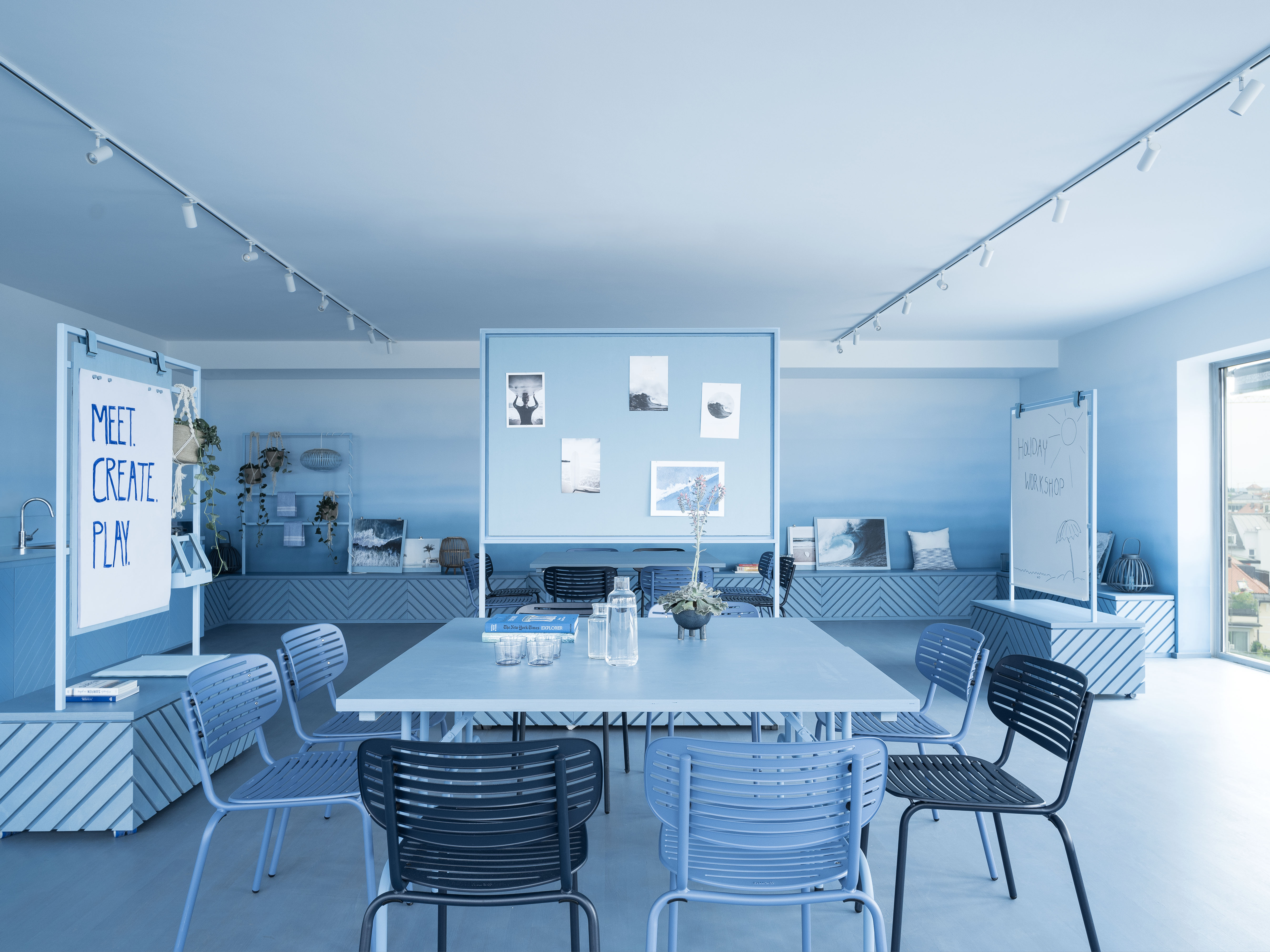 OutOfOffice München-Eisbach Räume Innenraum - Plenum