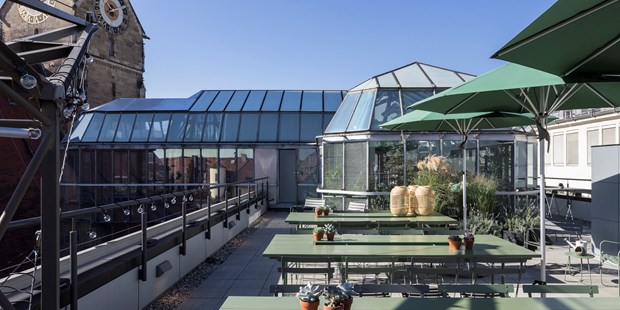 Tagungshotels - Mahlzeiten: Küche zum Mieten - Dachterrasse - OutOfOffice Stuttgart-Mitte