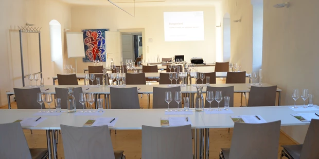 Tagungshotels - Beamer und Leinwand - Leithabergaum - Martinsschlössl