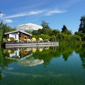 Seminarraum: Naturschwimmteich
 - Jammertal Resort