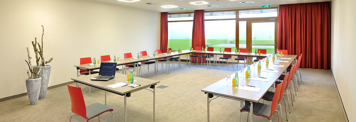 Seminarraum: Auch für firmeninterne Meetings und Tagungen bietet das Falkensteiner Bad Leonfelden das richtige Ambiente. - Falkensteiner Bad Leonfelden