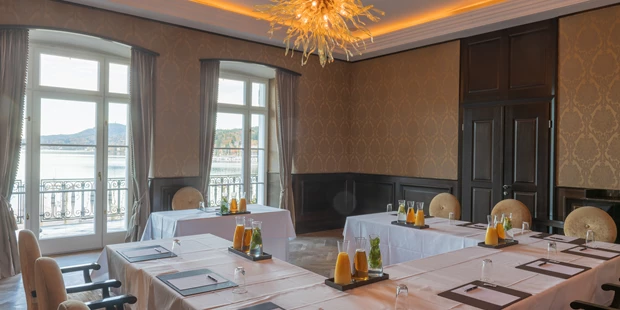 Tagungshotels - Abhörsicher: Einzelne Räume - Moderne Seminarräume mit 1A-Komfort. - Falkensteiner Schlosshotel Velden