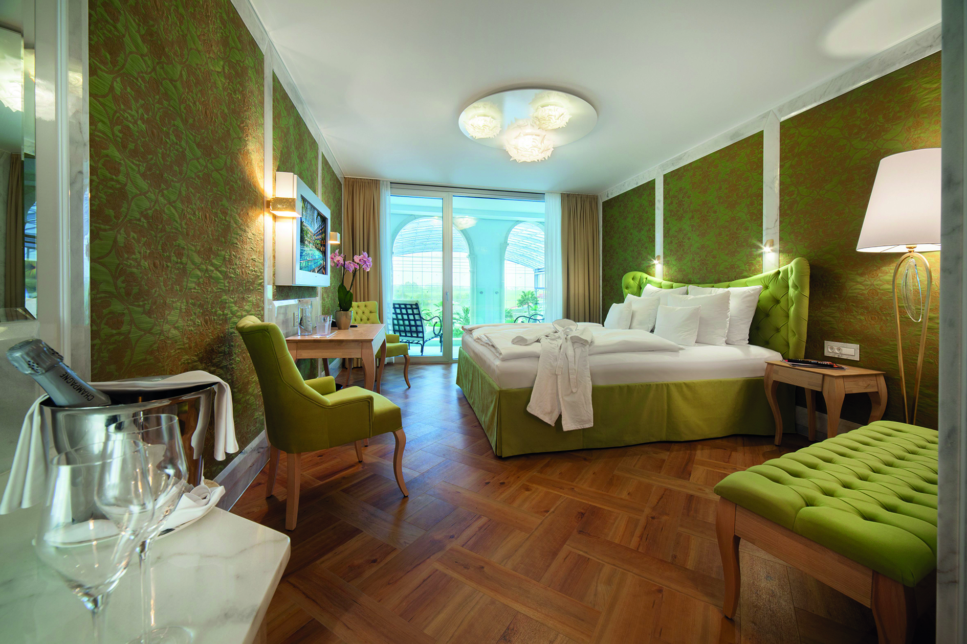 Tagungshotels - Art der Location: Seminarhotel - Deutschland - Serenissima Zimmer - Hotel Victory Therme Erding