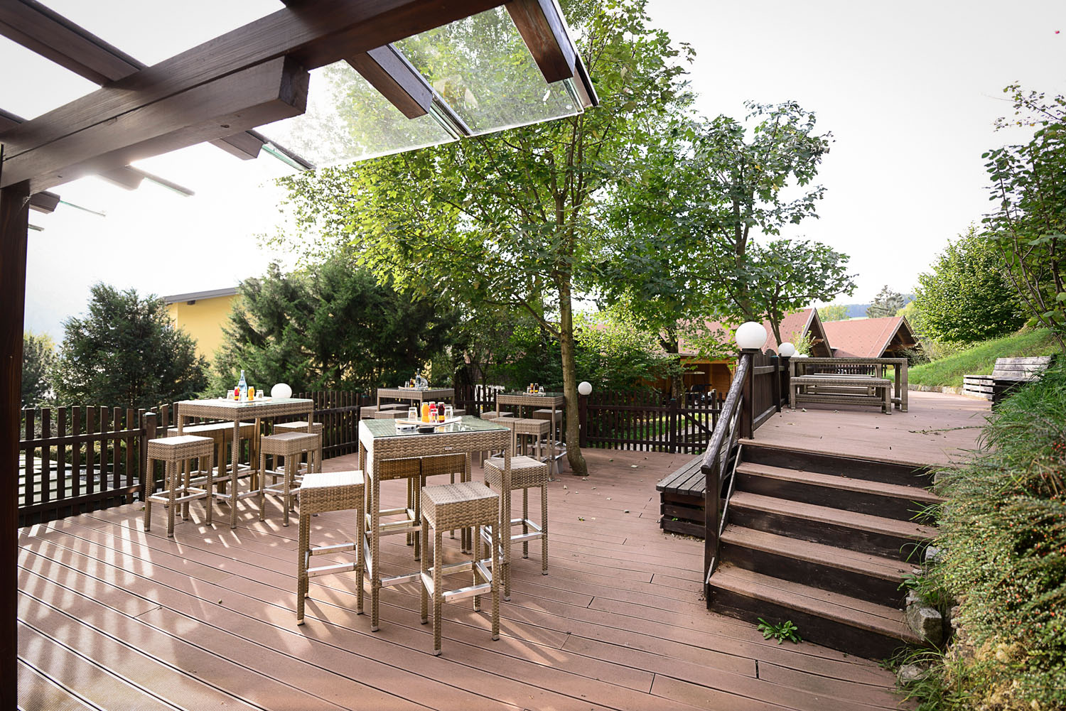 Tagungshotels - Lenzing (Lenzing) - Terrasse  - Ebners Waldhof am See