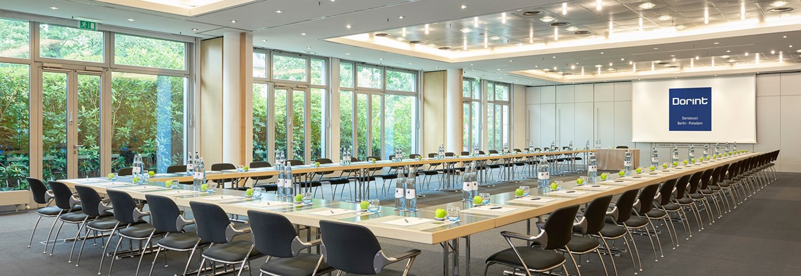 Seminarraum: Dorint Hotel Sanssouci Berlin/Potsdam - Konferenz, Tagung, Kongress - Tagungsraum für bis zu 200 Personen - Dorint Hotel in Potsdam