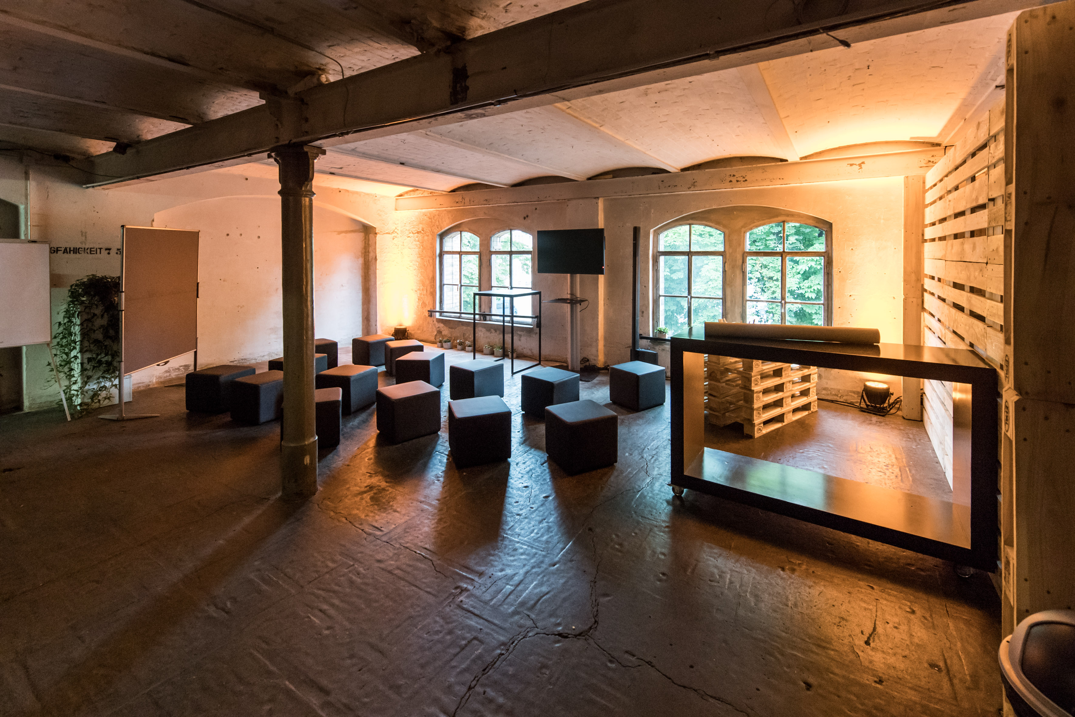 Seminarraum: Loft in der Heeresbäckerei