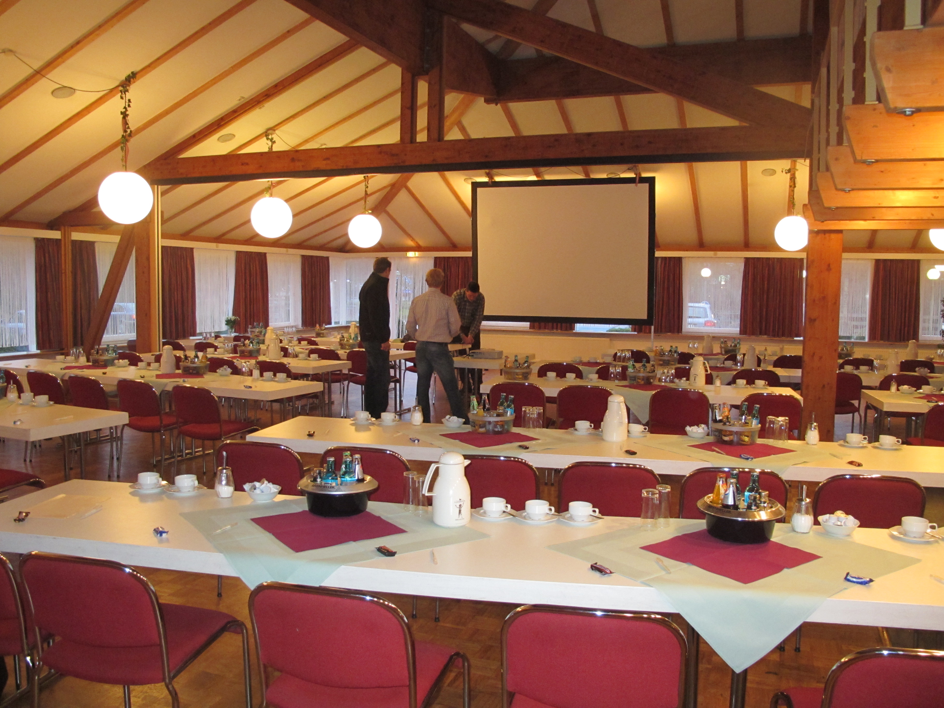 Oste-Hotel Räume Saal 