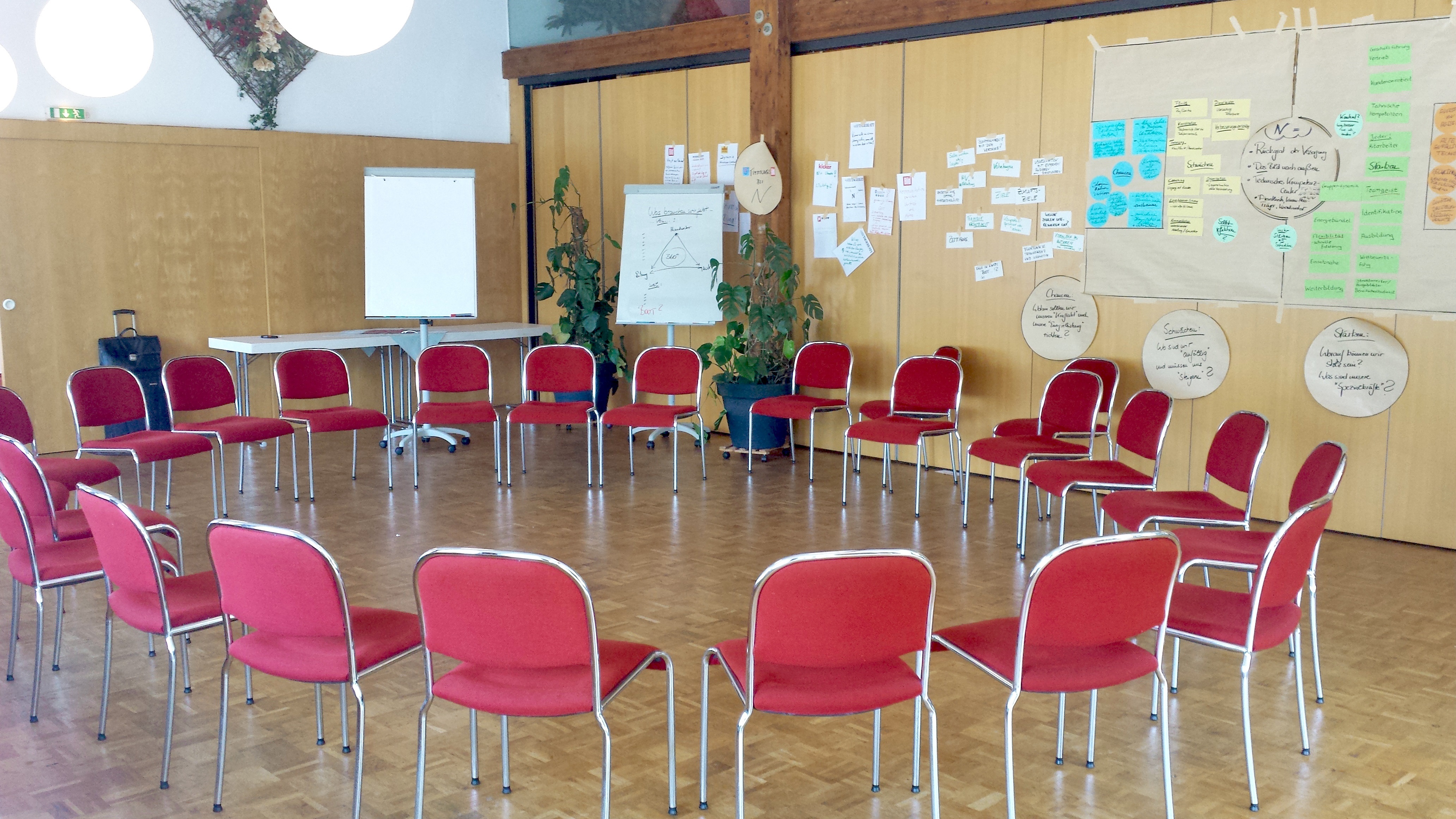 Oste-Hotel Räume 1/3 Saal