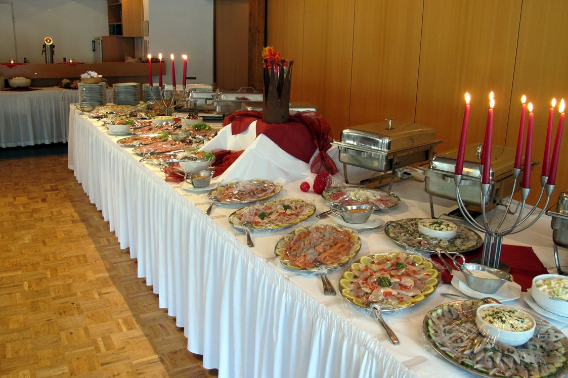 Seminarraum: Catering Buffet - Oste-Hotel