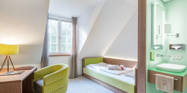 Tagungshotels - Abhörsicher: Einzelne Räume - Einzelzimmer im Nature View - Hotel Bornmühle