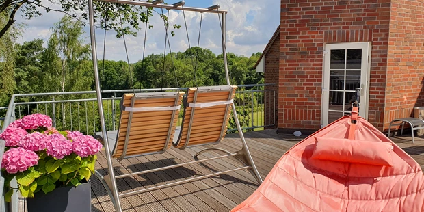 Tagungshotels - Abhörsicher: Einzelne Räume - Dachterrasse - Hotel Bornmühle