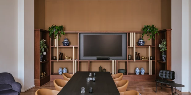 Tagungshotels - Abhörsicher: Einzelne Räume - Function Room Bibliothek - Hotel Mannheimer Hof - Leonardo Limited Edition