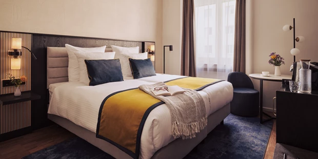 Tagungshotels - Abhörsicher: Einzelne Räume - Guest Room Single - Hotel Mannheimer Hof - Leonardo Limited Edition