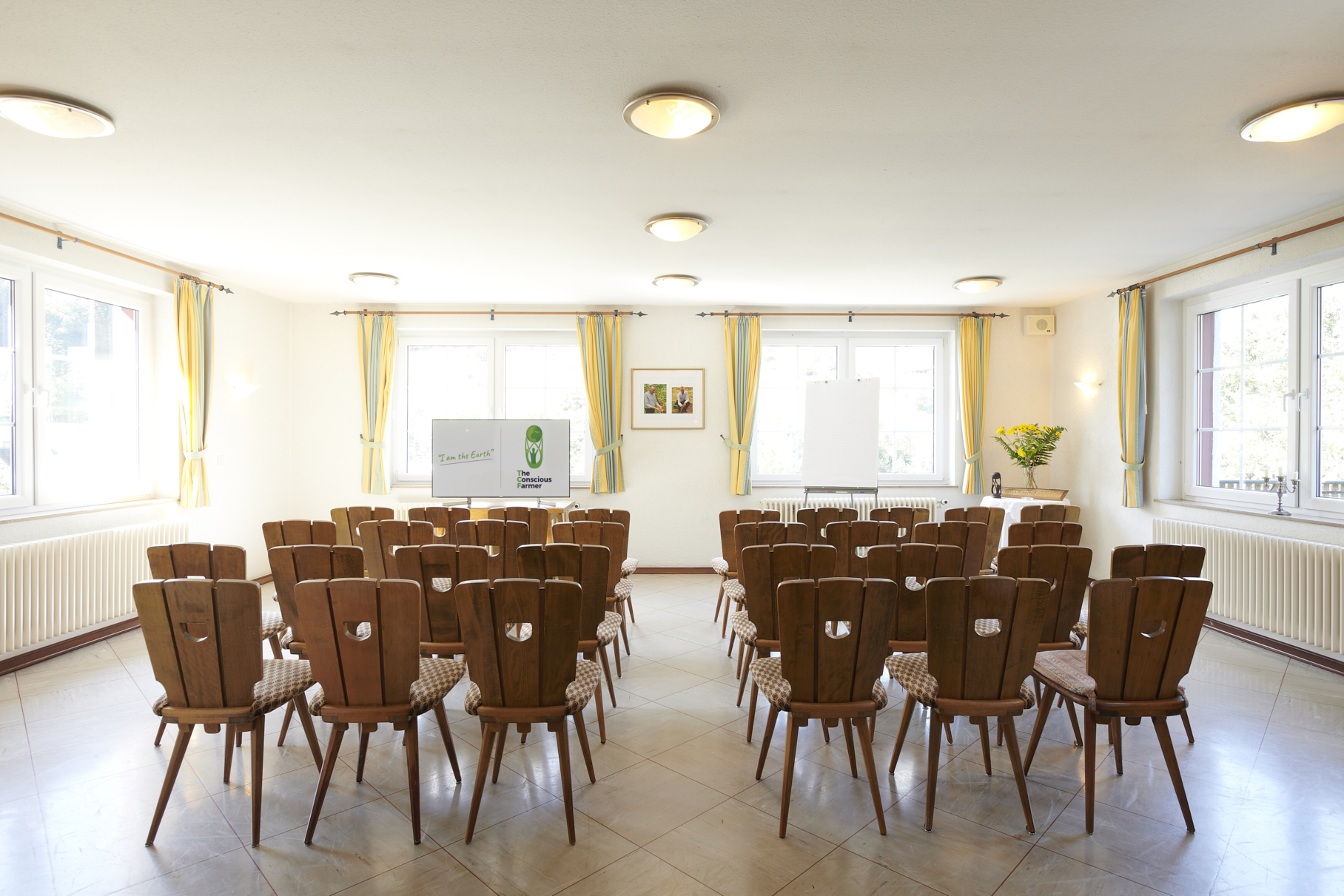 The Conscious Farmer Trainingcenter  Räume Seminarraum