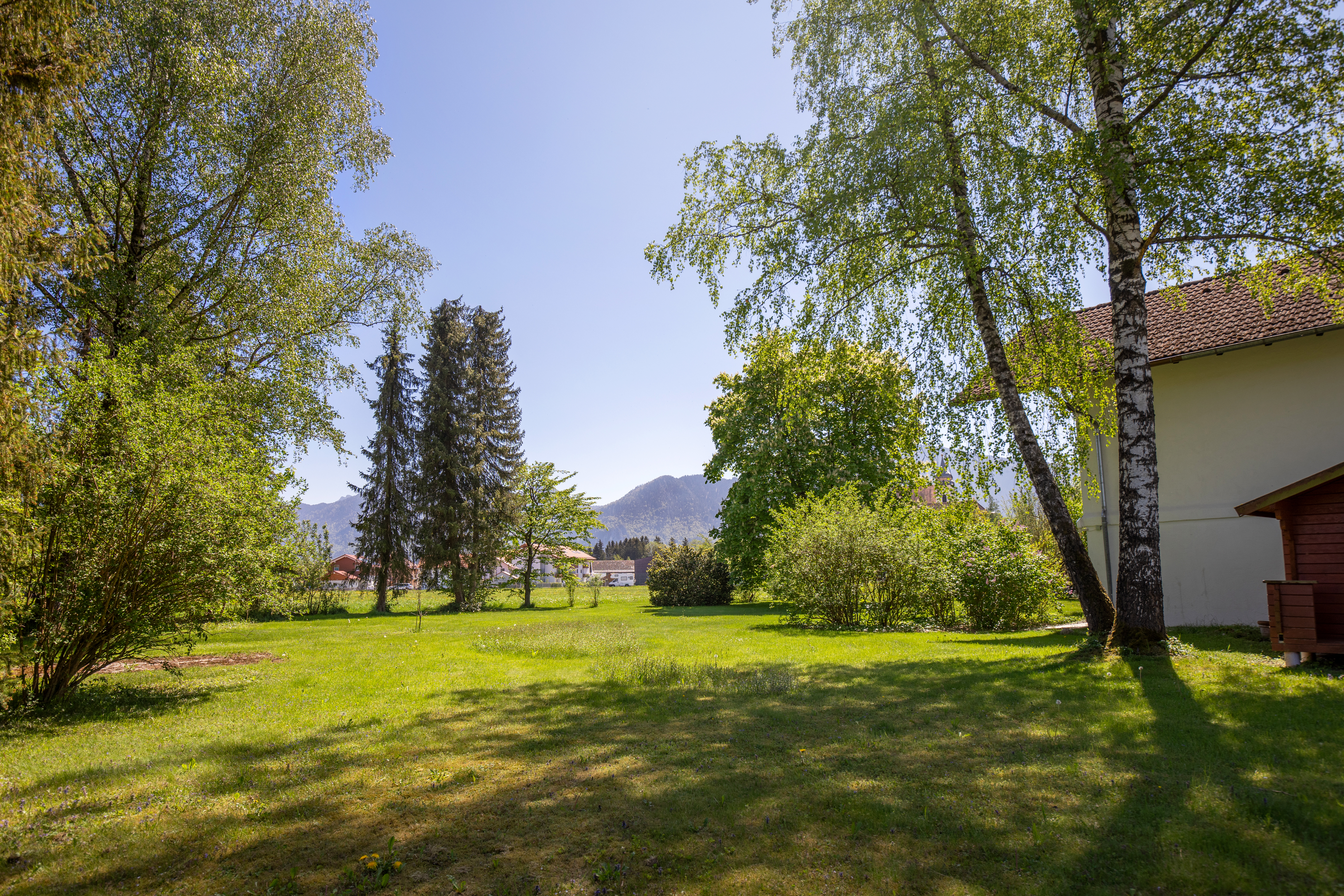 Seminarraum: Garten  - Seminarhaus Schlehdorf am Kochelsee 