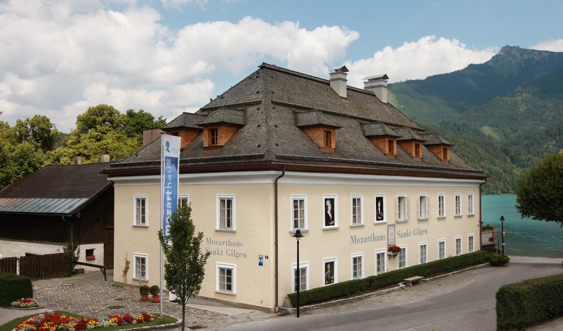 Seminarraum: Mozarthaus Richtung See - Mozarthaus St. Gilgen am Wolfgangsee