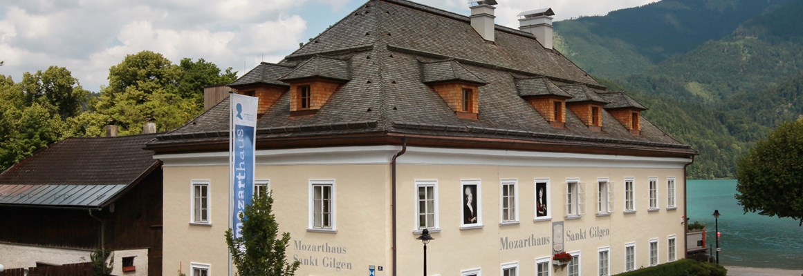 Seminarraum: Mozarthaus Richtung See - Mozarthaus St. Gilgen am Wolfgangsee