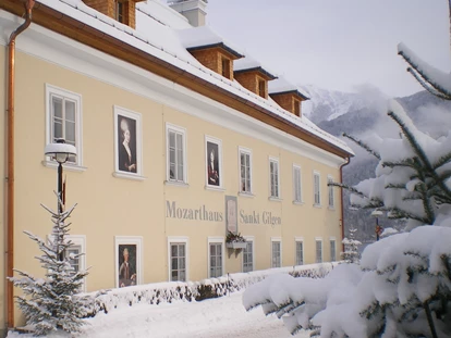 Tagungshotels - Portier: kein Portier - Mozarthaus im Winter - Mozarthaus St. Gilgen am Wolfgangsee