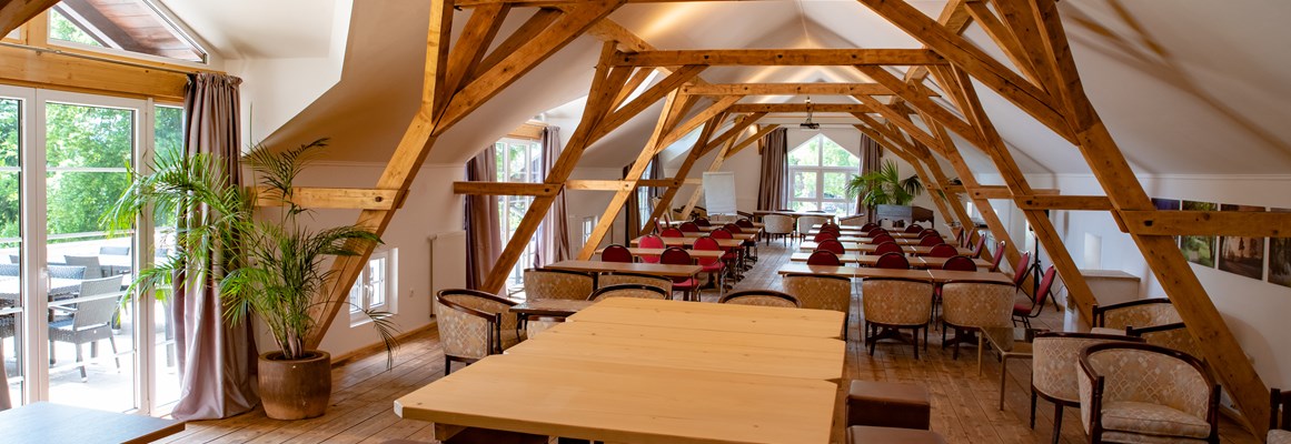 Seminarraum: Obergeschoss Haus Ammersee - CP Location - Gut Ammerhof