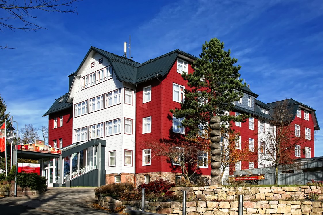 Seminarraum: Hotel Aussenansicht - Berghotel Oberhof