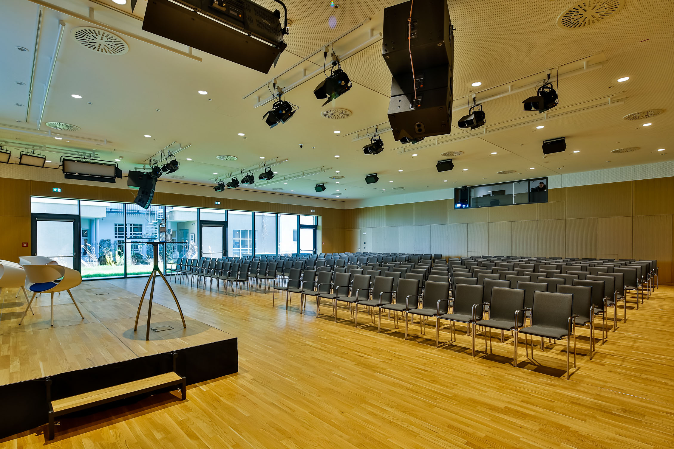 OÖNachrichten FORUM Räume Veranstaltungssaal 