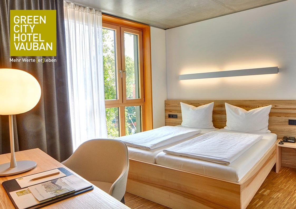 Seminarraum: Standardzimmer / Rechteinhaber: © Green City Hotel Vauban - Green City Hotel Vauban 